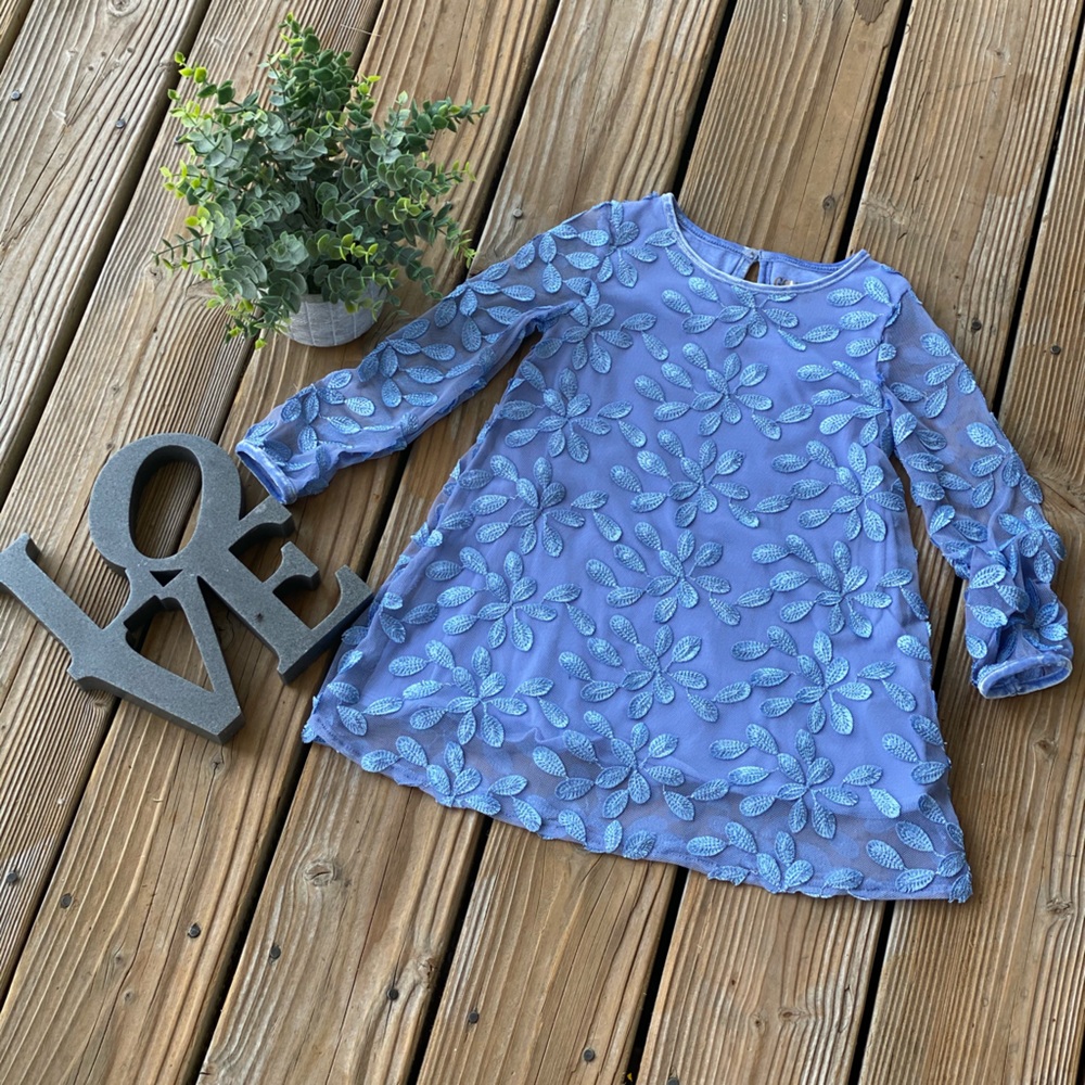 Blue Little Girl Dress/ Top
